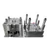 2+2 Cavity PP White Material Pin-point Gate 2083 HRC48-52 Steel Polishing Cavity And Core Custom Container Cover And Body Mold