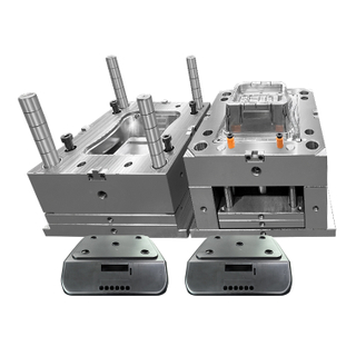 1*1 Cavity Mold ABS Material Polishing And Etching Mold Texture LKM738H And P20 Steel King Weight Scale Body Injection Mold
