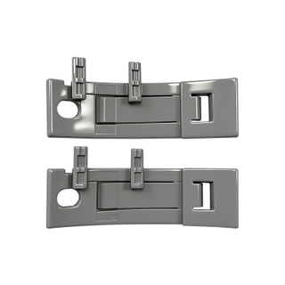 1+1+1 Cavity Nylon PA12 FDA Grade Large Gate Submarine Gate 738H HRC35-40 Steel Cavity SPI-A2 Core SPI-B2 Injection Molding Service Inject Plastic Mold