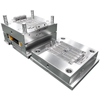 Custom High Precision Durable PP Piston Handle Injection Mold 1×8 Cavity 1.2344 Steel Injection Mould