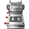 Reliable OEM Custom Plastic Injection Mould 1*2 Cavity Fast Delivery ABS+UV Blocking Segment Lid Mould