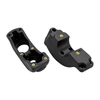 Dural Material 1+1+1 Cavity PA66+TPE Large Sprue Side Gate 738H Steel Bracket And Button Over Mold Integrated Tool