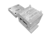1+1 Cavity Mold Large Sprue Side Gate TPU 55 Shore A Material 136 HRC48-52 Steel Plastic Distal Lead Mold