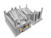 1*2 Cavity Recycled HIPS Large Sprue Submarine Gate 2083 HRC48~52 Mold Steel Cavity Partial Texture Others Polished Cloth Hanger Custom Mould
