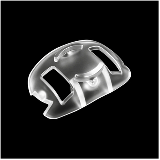 ISO13485 Certification 1+1+1 Submarine Gate for Large Sprue 738H HRC35-40 Steel Transparent Medical Grade PC Luminous Button Shroud Mold