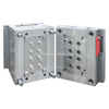 1*4 LDPE S136 HRC48-52 Mold Steel Cavity VDI 21 Finish Polished Core Plastic Filter Cover Plastic Mold