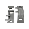 1+1+1 Cavity Nylon PA12 FDA Grade Large Gate Submarine Gate 738H HRC35-40 Steel Cavity SPI-A2 Core SPI-B2 Injection Molding Service Inject Plastic Mold